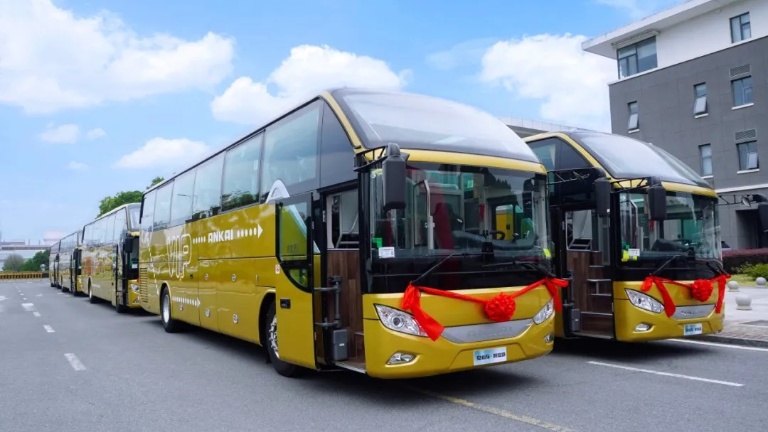 Ankai Tourist Bus A6 and A8 Delivered to Changsha Customer